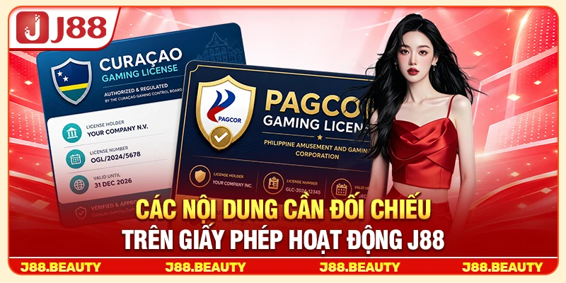 Giấy Phép Kinh Doanh J88 - Nền Tảng Pháp Lý Uy Tín Vững Chắc 2 Các nội dung cần đối chiếu trên giấy phép hoạt động J88